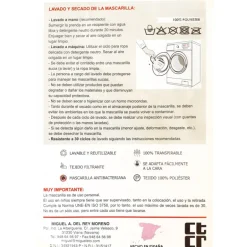 Mascarilla infantil reutilizable Covid19 Superheroe niño