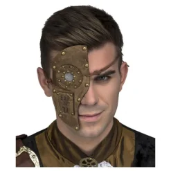 Media Máscara Steampunk Nº73