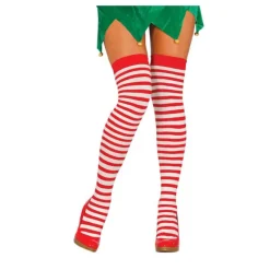 Medias liga de Elfo a rayas