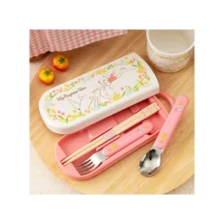 Mi vecino Totoro Set Palillos, Cuchara y Tenedor Estudio Ghibli