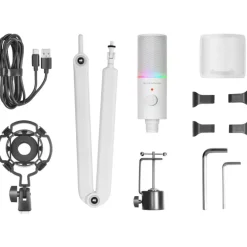 Micrófono de Estudio Mars Gaming MMIC-XT Blanco