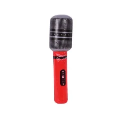 Micrófono Hinchable en colores surtidos de 25 cm