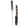 Mini Katana Vaina Negra con Soporte 45 cm