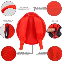 Mini mochila guardería 3D Spiderman Marvel