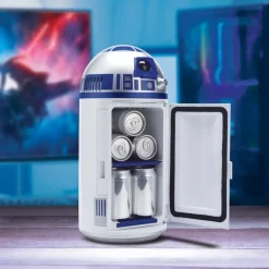 Mini nevera R2D2 de Star Wars 4,5L con licencia oficial