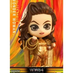 Minifigura Cosbaby (S) Golden Armor Wonder Woman 10 Cm Wonder Woman 1984