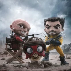 Minifigura Mini Co. Deadpool Unmasked 13 cm de Iron Studios