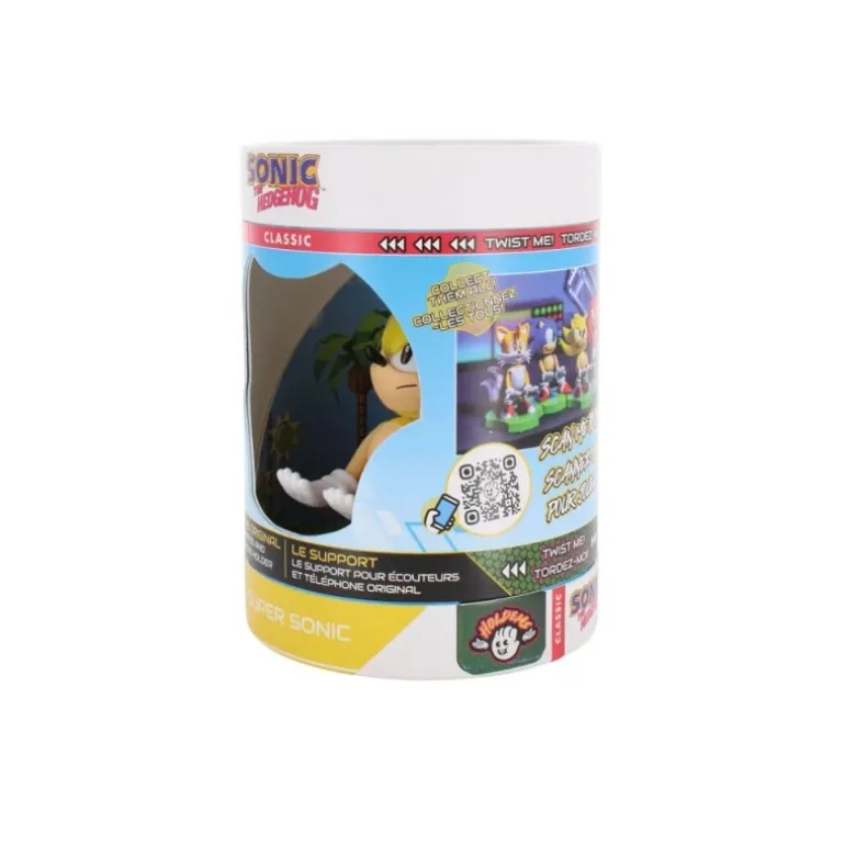 Mini-Soporte Sonic The Hedgehog Super Sonic 10 cm