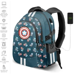 Mochila Capitán América Azul