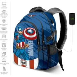 Mochila Capitán América Azul