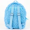 Mochila Casual de Borreguillo Stitch Azul 100% Poliéster