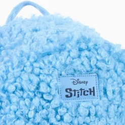 Mochila Casual de Borreguillo Stitch Azul 100% Poliéster
