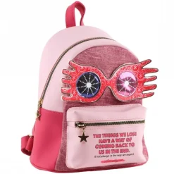 Mochila Casual de Polipiel Harry Potter Luna Lovegood - Fucsia