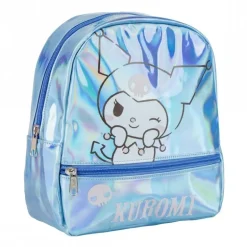 Mochila Casual Iridiscente Hello Kitty Kuromi 100% PU - Purple