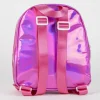 Mochila Casual Iridiscente Barbie 100% PU Rosa