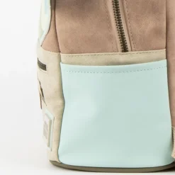 Mochila Casual Moda Polipiel The Mandalorian Grogu Beige