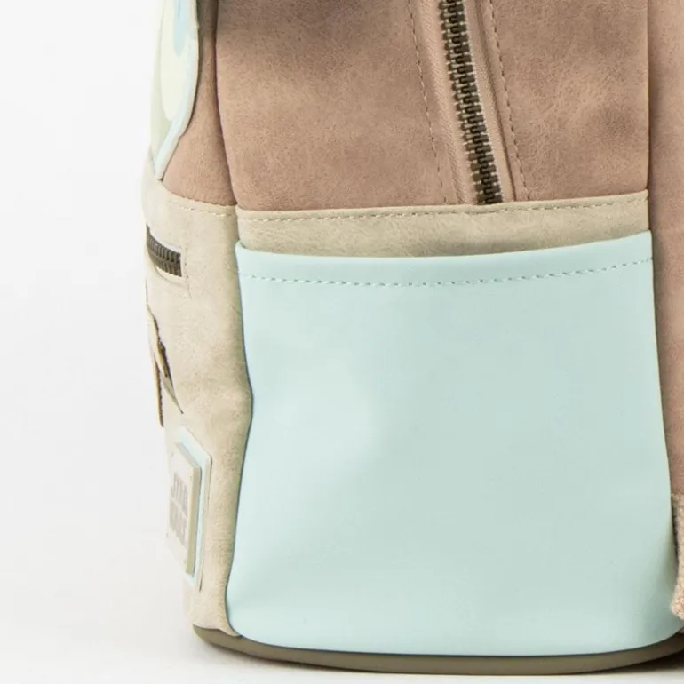 Mochila Casual Moda Polipiel The Mandalorian Grogu Beige