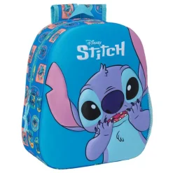 Mochila 3D de Disney Stitch - 33x27x10 cm