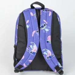 MOCHILA ESCOLAR GRANDE 42 CM STITCH