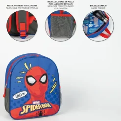 Mochila Escolar Infantil de Spiderman: ¡Diversión y Funcionalidad!