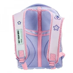 Mochila Escolar Mediana 41 cm Stitch Lila 100% Poliéster