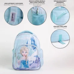 Mochila Escolar Mediana Frozen 42 cm