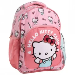 Mochila Escolar Mediana Hello Kitty 42 cm Rosa