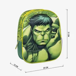 Mochila Infantil 3D Avengers Hulk