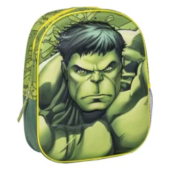 Mochila Infantil 3D Avengers Hulk