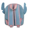 Mochila Infantil 3D con Aplicaciones de Stitch