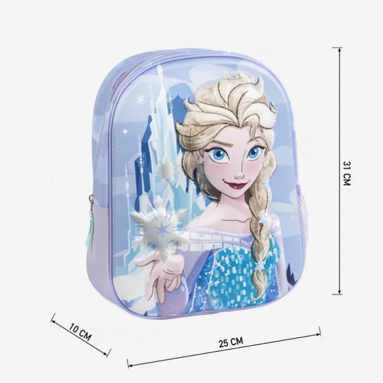 Mochila Infantil 3D de Frozen: Compañera Ideal para los Pequeños Aventureros