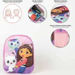 Mochila Infantil 3D Gabby's Dollhouse