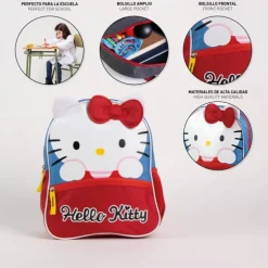 Mochila Infantil Escolar Hello Kitty - Perfecta para el Regreso a Clases