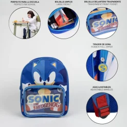 Mochila Infantil Sonic: Aventura y Comodidad para los Pequeños
