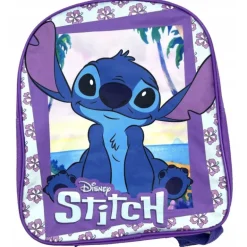 Mochila infantil Stitch morada