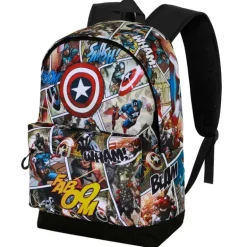 Mochila Marvel Capitán América Comic HS FAN 2.2, Multicolor