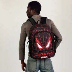 Mochila Marvel Spiderman Vision Fight FAN 2.2, Negro