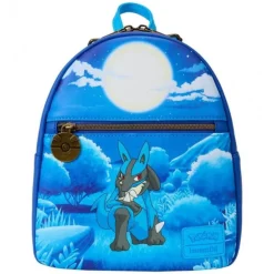 Mochila Mini Lucario Pokémon por Loungefly de Nylon