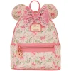 Mochila Mini Minnie Mouse Floral de Loungefly