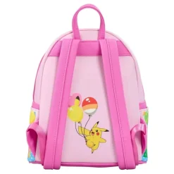 Mochila Mini Pokémon Friends Party de Loungefly - Nylon 23x12x27 cm