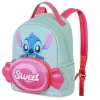 Mochila Pequeña Lilo y Stitch Candy Azul