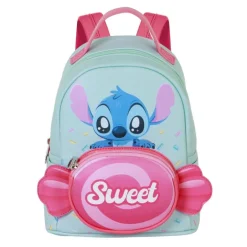 Mochila Pequeña Lilo y Stitch Candy Azul