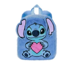 Mochila Plush Disney Lilo y Stitch Heart Azul