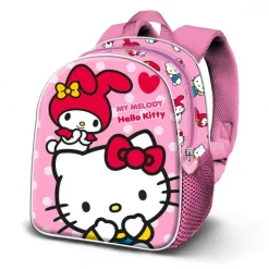 Mochila Preescolar 3D Hello Kitty Rosa de Karactermania