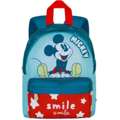 Mochila Preescolar Disney Mickey Mouse Azul