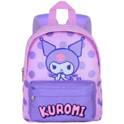 Mochila Preescolar Hello Kitty Kuromi Lila