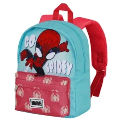 Mochila Preescolar Marvel Spiderman Karactermania, Rojo