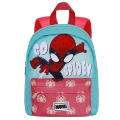 Mochila Preescolar Marvel Spiderman Karactermania, Rojo