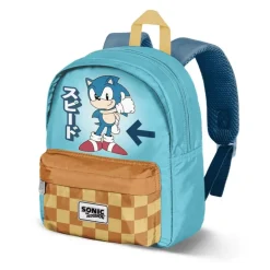 Mochila Preescolar Sonic The Hedgehog, Azul, Karactermania