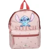 Mochila rosa Stitch - Lilo y Stitch, 31x28x2 cm, Disney